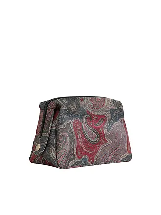 ETRO | Kosmetiktasche - Beauty Case (57 D. Braun / D. Rot) | 